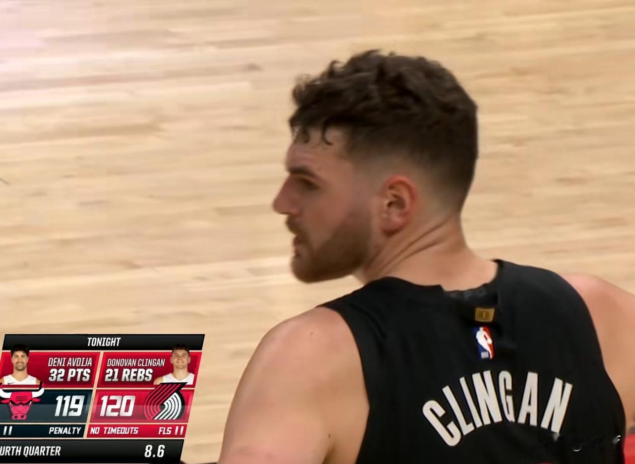 看了克林根对阵公牛这场比赛，深深感觉到：最少未来三年内，克林根首发位置都无法撼动