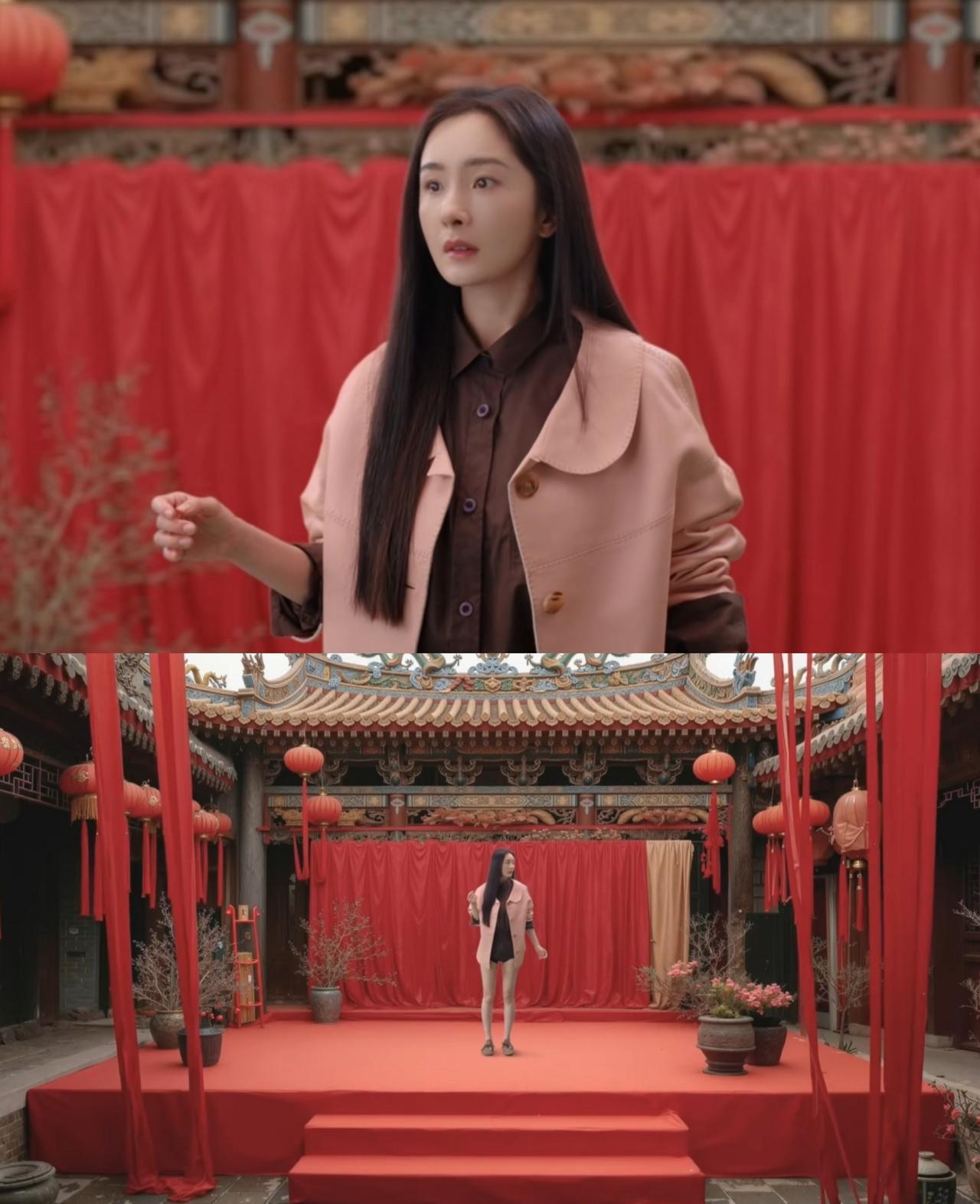 刘冲“妙语连珠”，杨幂解锁创意封面新精彩2025年，杨幂那组极具创意与意义的