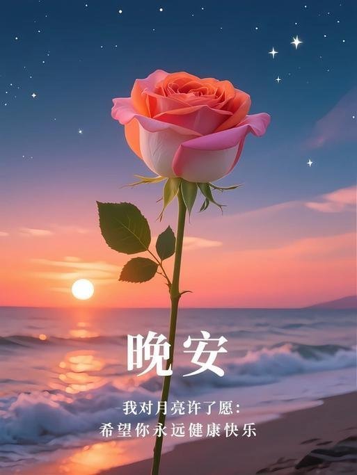 晚安夜里静下来，好好沉淀自己，调整心情，养足精神。明天依旧带着热乎乎的心出发，