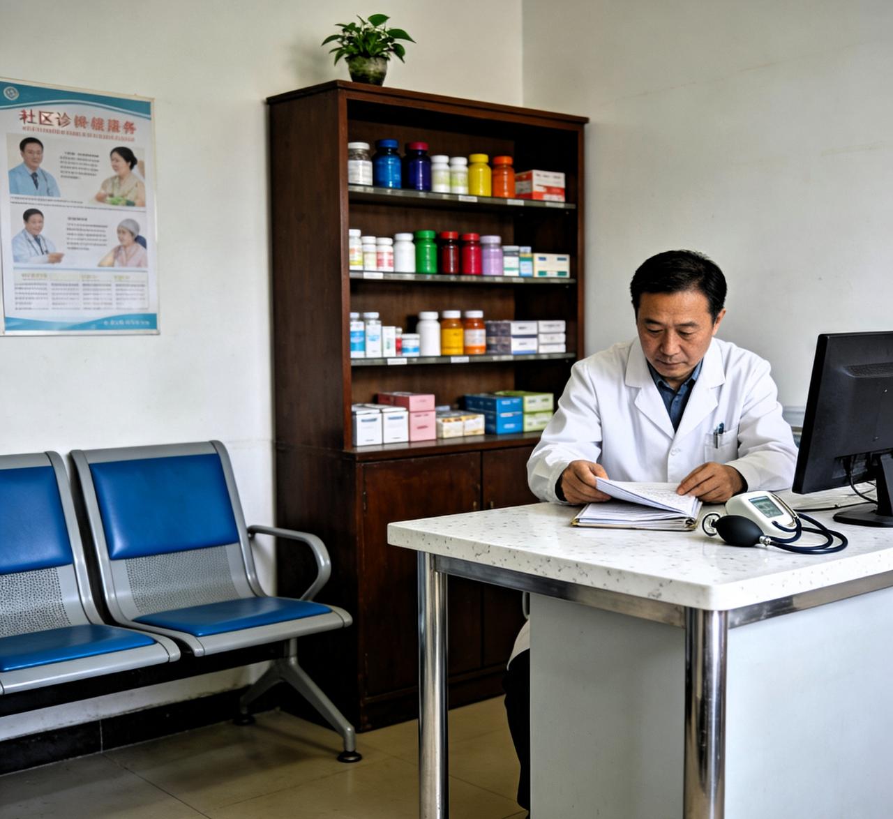 今天去小诊所，小诊所的医生告诉我一个惊人的消息，我还没意识到。今天回老家办