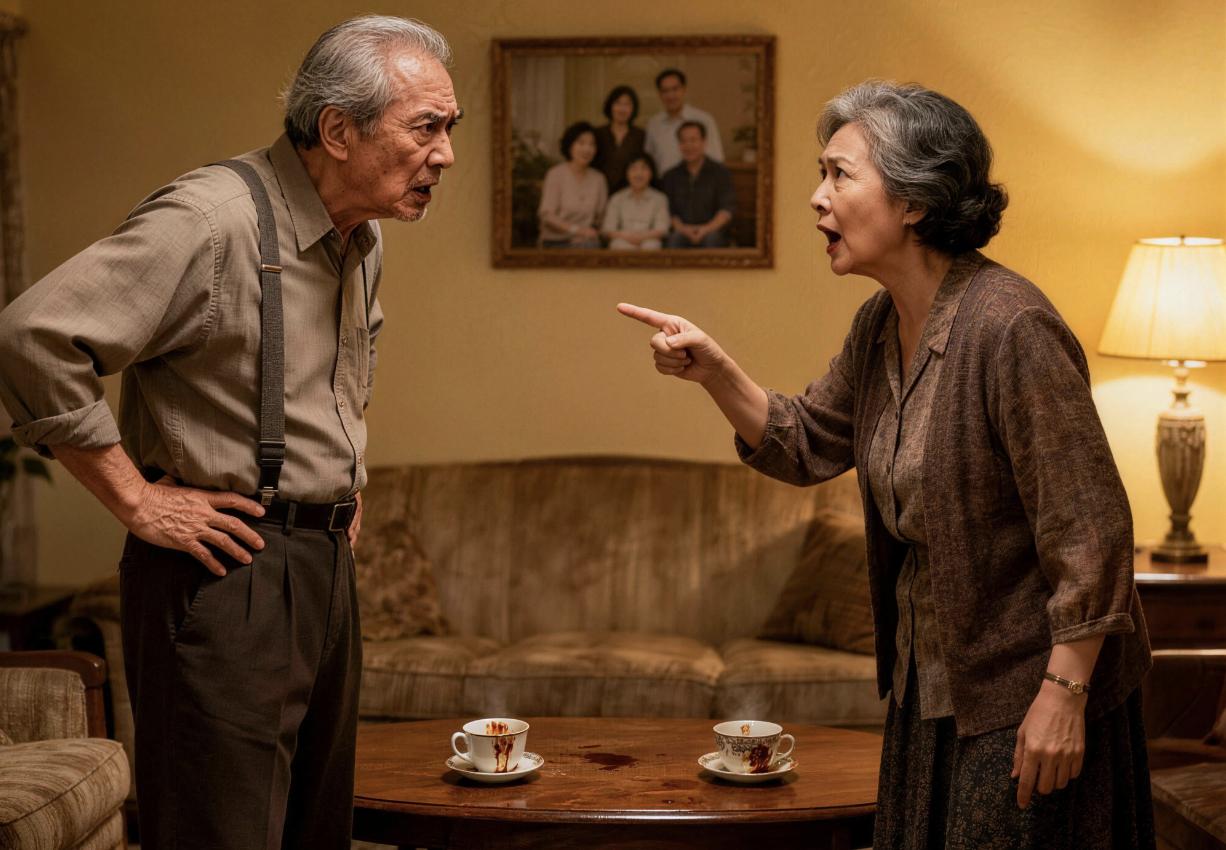 我邻居张大叔今年73岁，他说退休工资8000元都不够用，天天老两老口吵架。这是怎