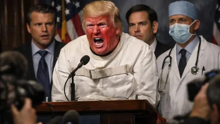 史无前例！特朗普一小时狂发近50帖，伊朗真把他逼疯了。你敢相信吗？一位手