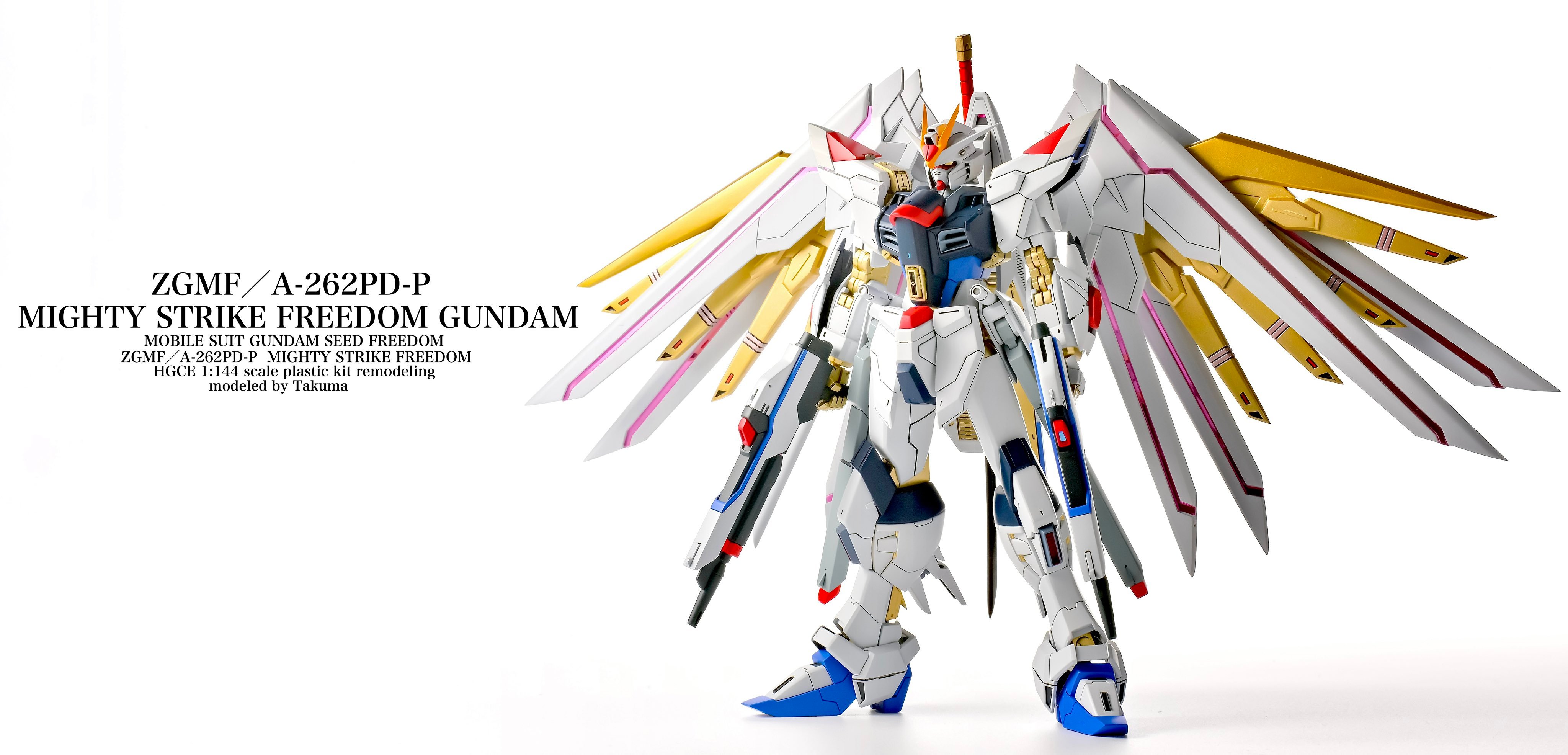 HGCE非凡强袭自由高达（byTakuma）高达模型高达模型​​​