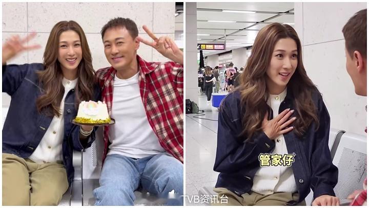 林峯送蛋糕贺钟嘉欣出新歌情侣档合体掀起集体回忆|星岛头条钟嘉欣与林峯当年拍