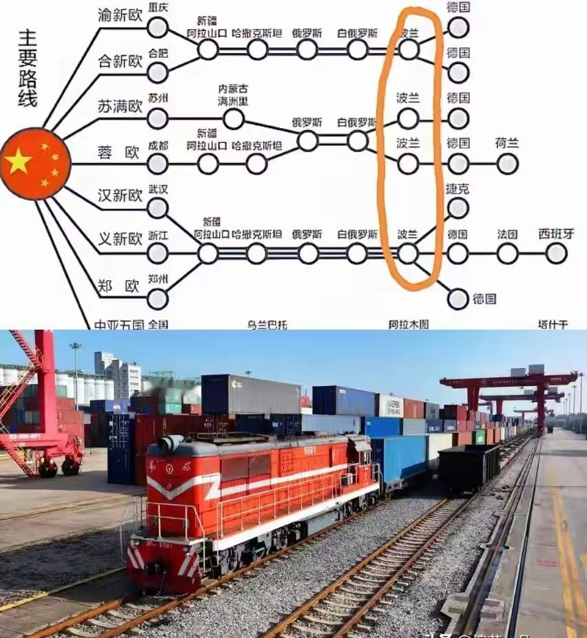 波兰现在是杯弓蛇影，非要拿中欧班列开刀。既然它先不讲情面，那我们也没必要客气。