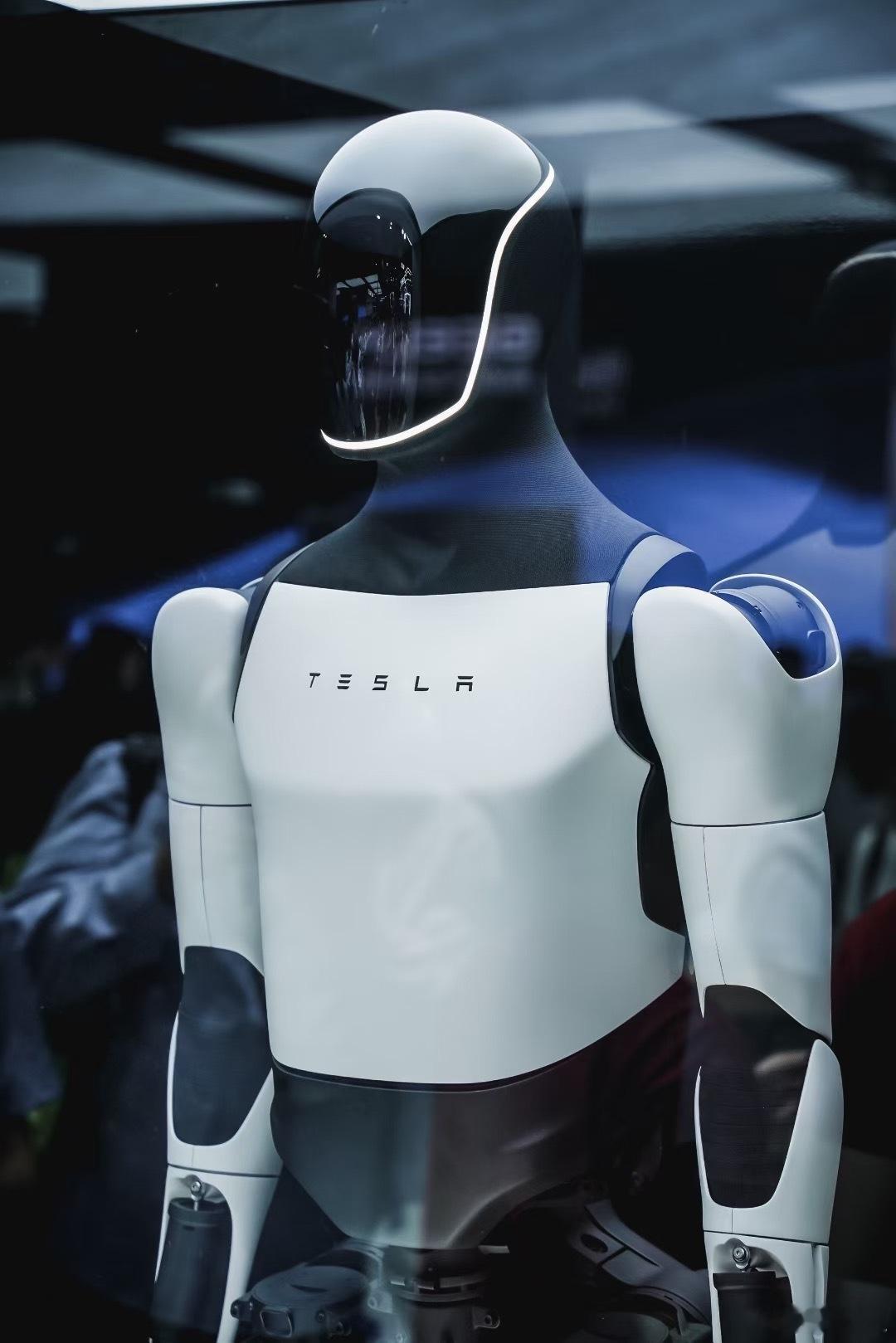 2025世界人工智能大会上特斯拉现场的一些照片开创可持续的富足时代❗已经不只是