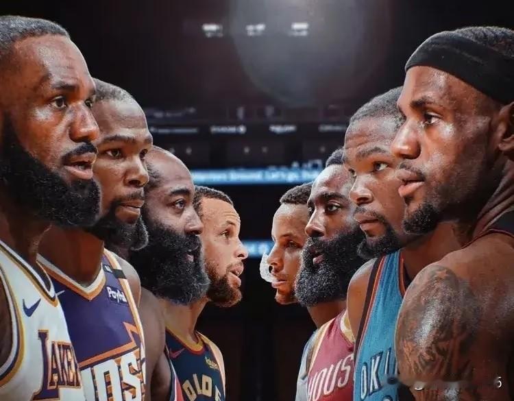 现役得分20+场次榜单：1、詹姆斯——13092、杜兰特——10003、哈