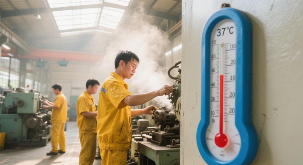 上海一企业车间超37℃！职工求开空调，老板却认为：发高温费了，还开啥空调！这种操