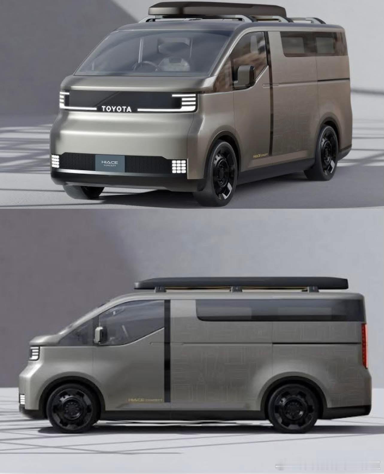 丰田新海狮的概念车出来了，开始有电动化趋向，2027年正式推出，外观和这张图片应