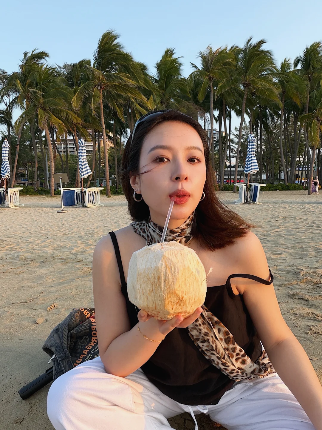 孕25周｜喜欢的胎教方式是在海岛吹风晒太阳