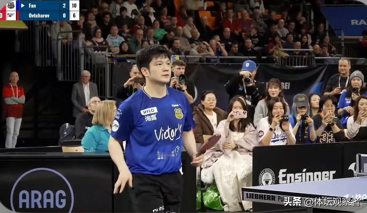 铁血一单名不虚传！樊振东一晚三胜！北京时间1月4号晚上，乒乓球德国杯四强战拉