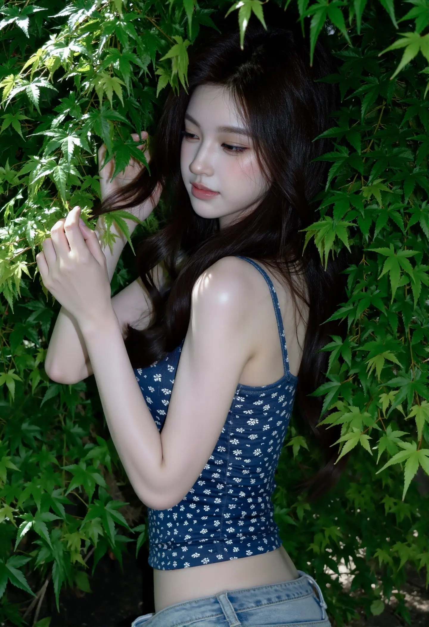 少女感夏日ootd 夏日拍照穿搭 夏日氧气少女 夏季甜美风格 夏日氧气穿搭