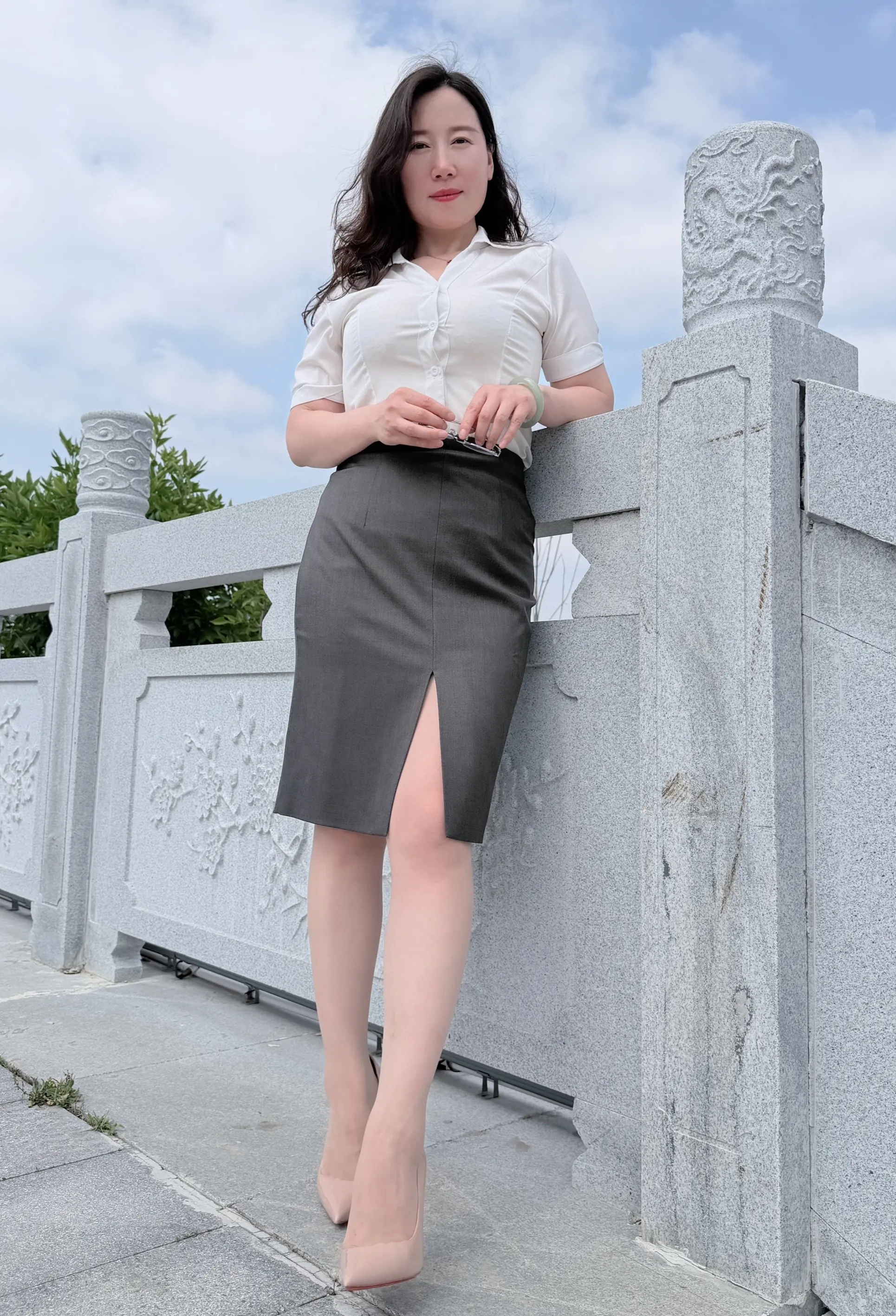 职业装 夏天的味道