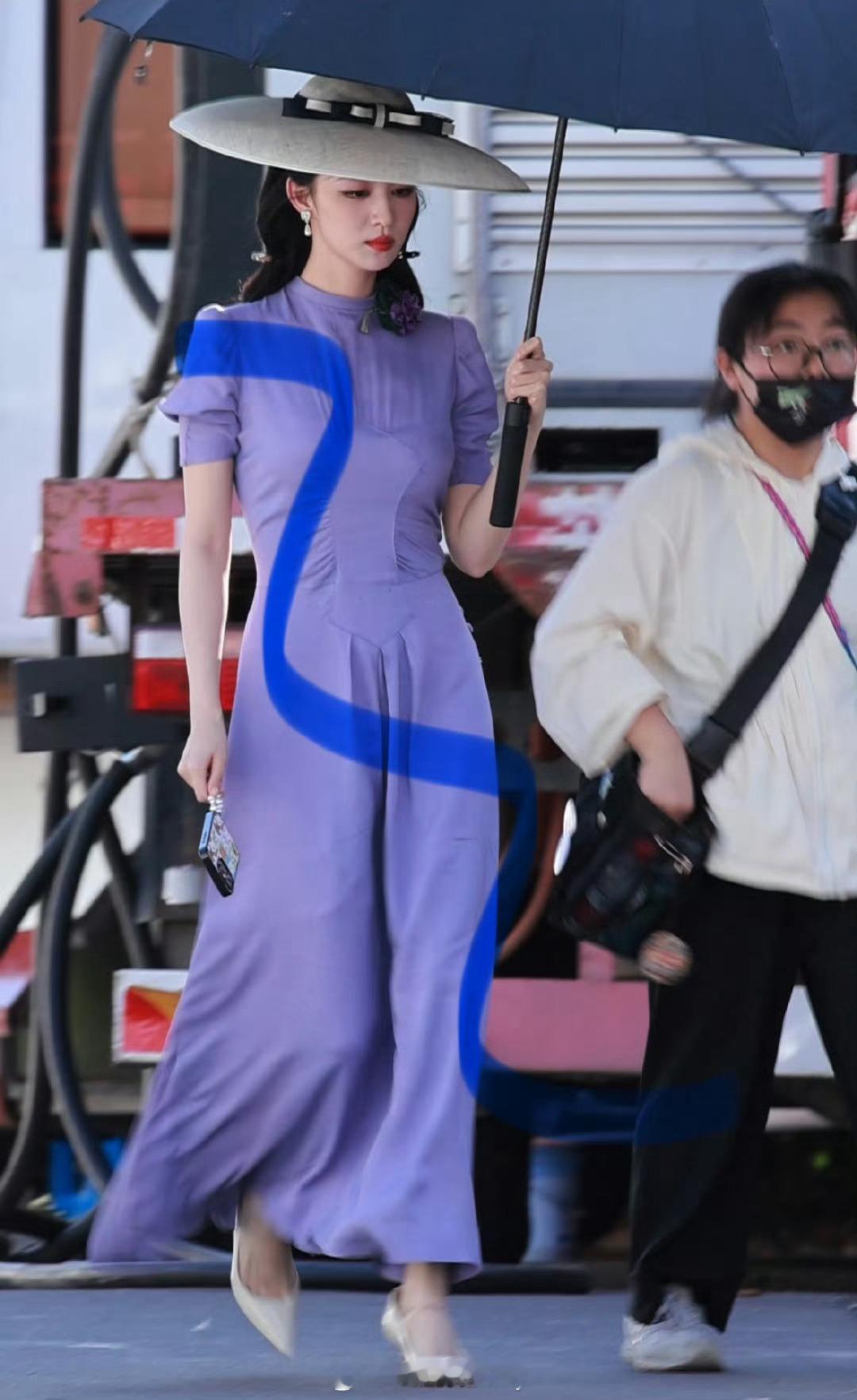 王楚然这一秒过火紫衣路透​​​