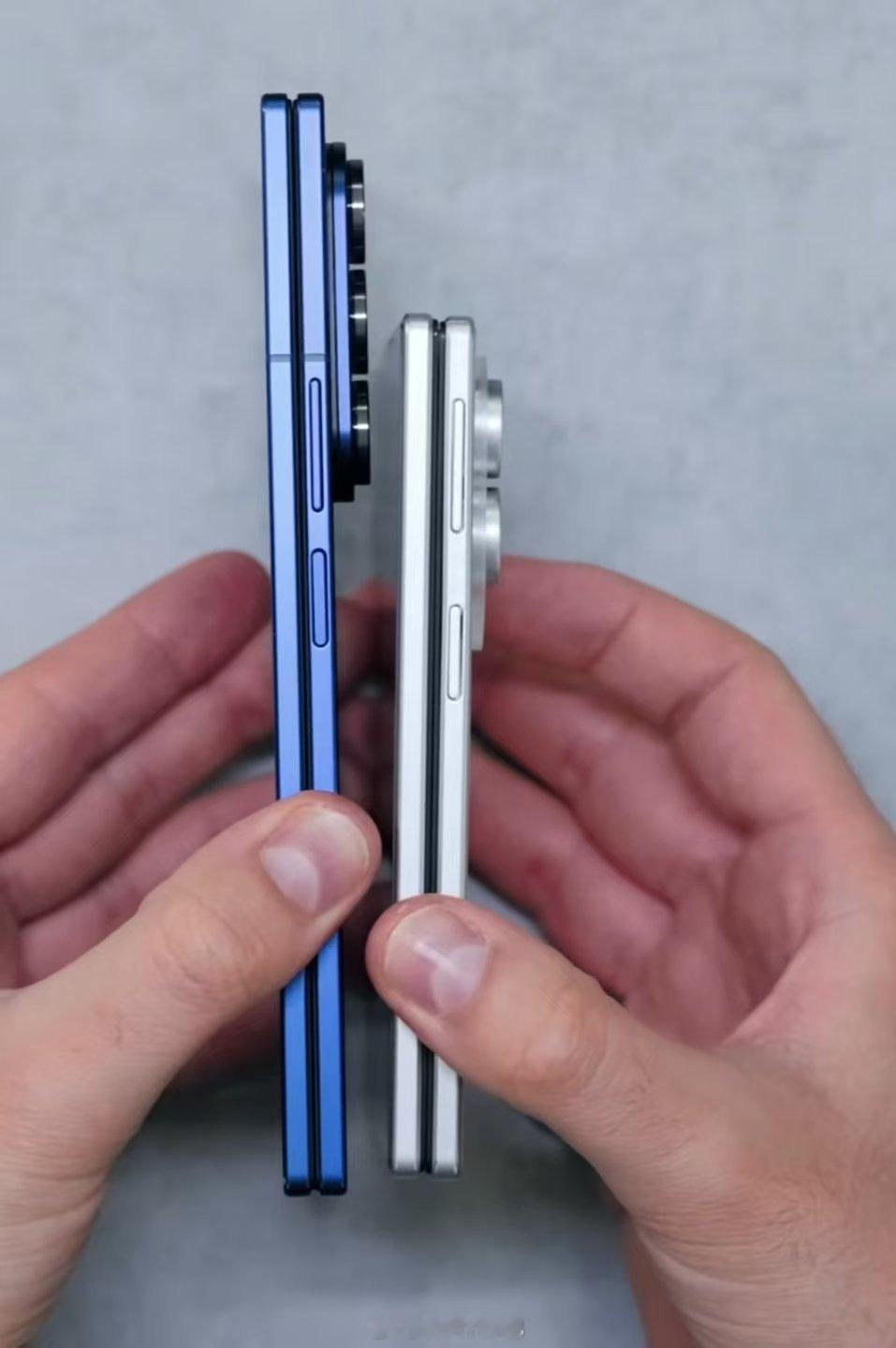 三星GalaxyZFold8外观意外的不错，虽然是硬朗方正的设计，但质感
