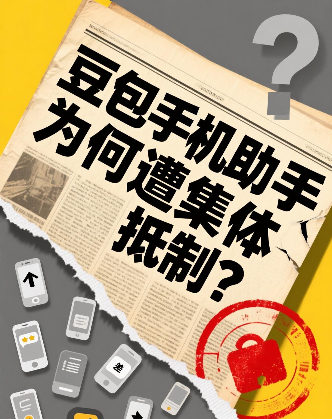 为什么豆包手机助手遭到各大厂，购物平台，四大行集体抵制，华为的小艺智能体就没有问