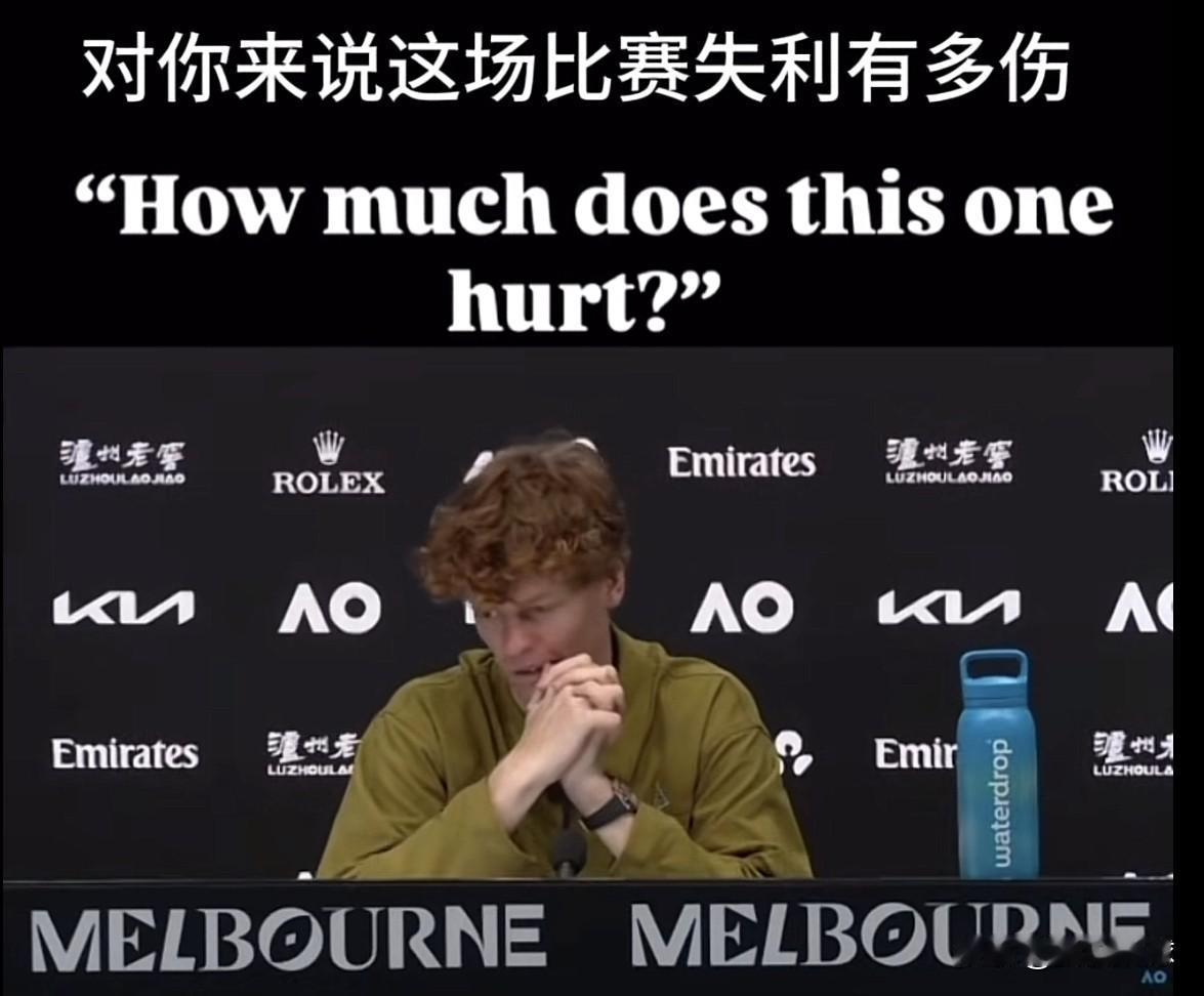 记者想“挑事”：辛纳回答教科书级别！记者问，这场比赛（半决赛输给德约科维奇）
