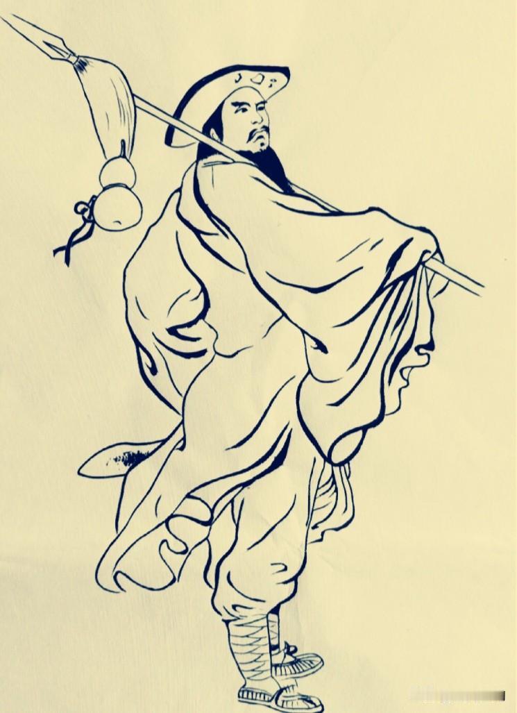 林冲临终前做的最后一件事，是让人把七个字带给武松——"白虎堂，非为吾妻"。武松拿