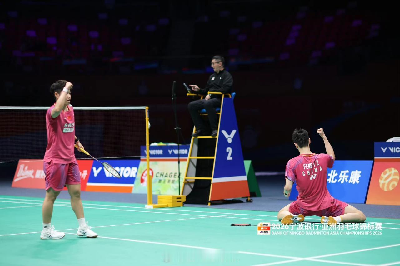 今年特别多羽毛球亚锦赛今天在宁波继续进行。混双1/4决赛已经结束了三场，去年世