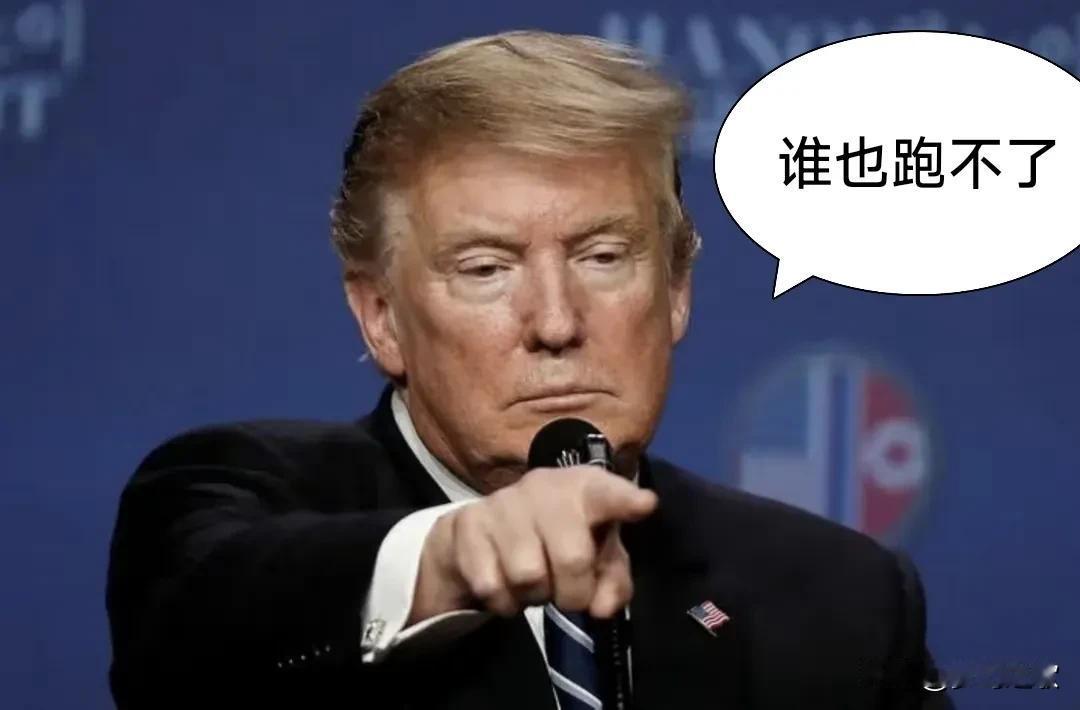 这回都死心了吧，美国一视同仁，全加单边关税欧盟，墨西哥：30%日本，韩国：2