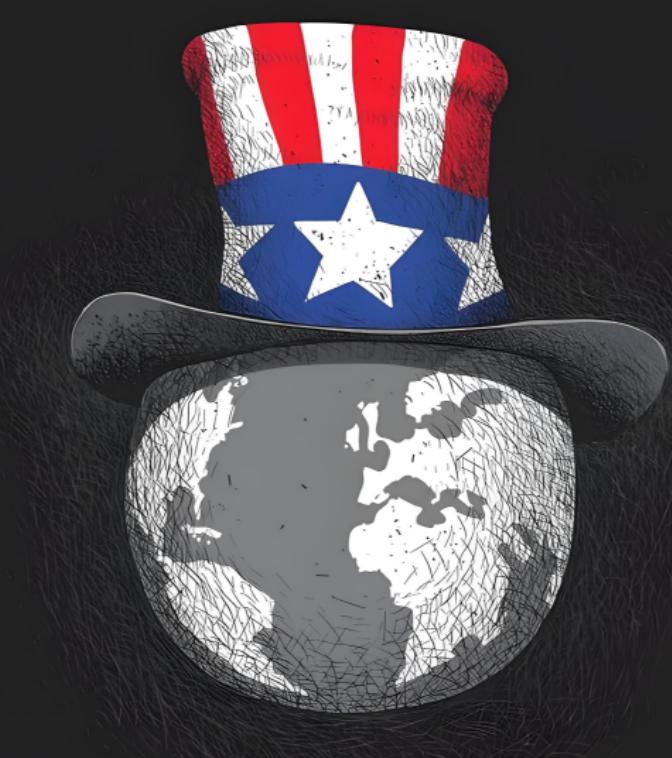 现在的美国的确太可怕了！可怕的不是他的经济实力和军事实力，而是他对自己的实力有