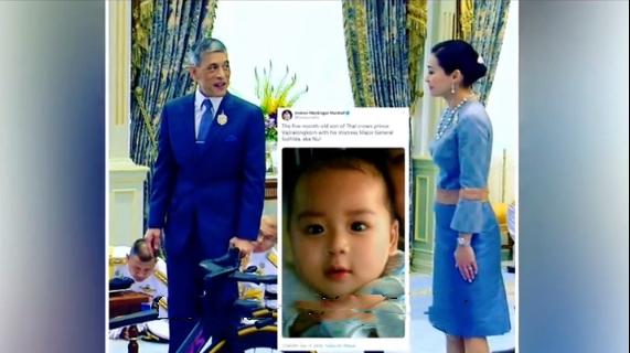 传了这么久！苏提达在瑞士藏的12岁幼子，长得和王后一模一样。2025年夏天