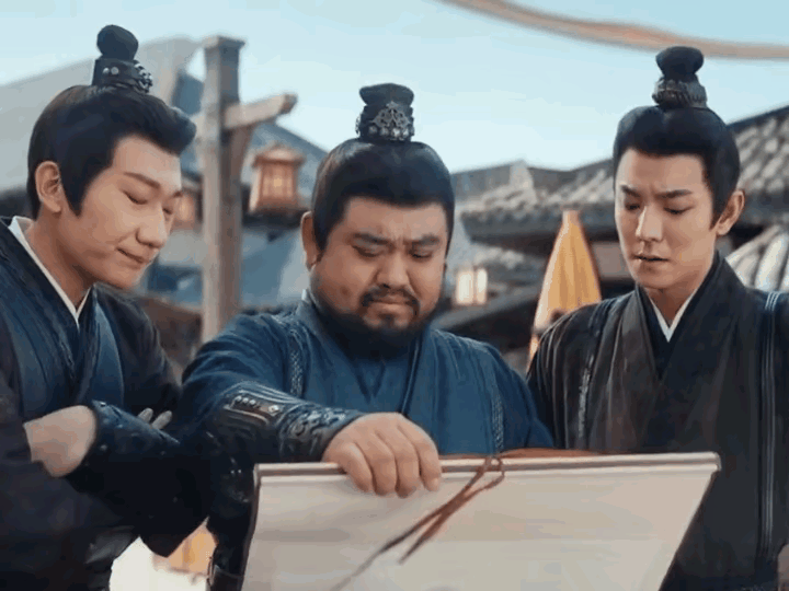 《折腰》天哪，魏劭这几个手下眼神是咋回事啊魏俨画的蛮蛮，这几个手下愣是没有一个认