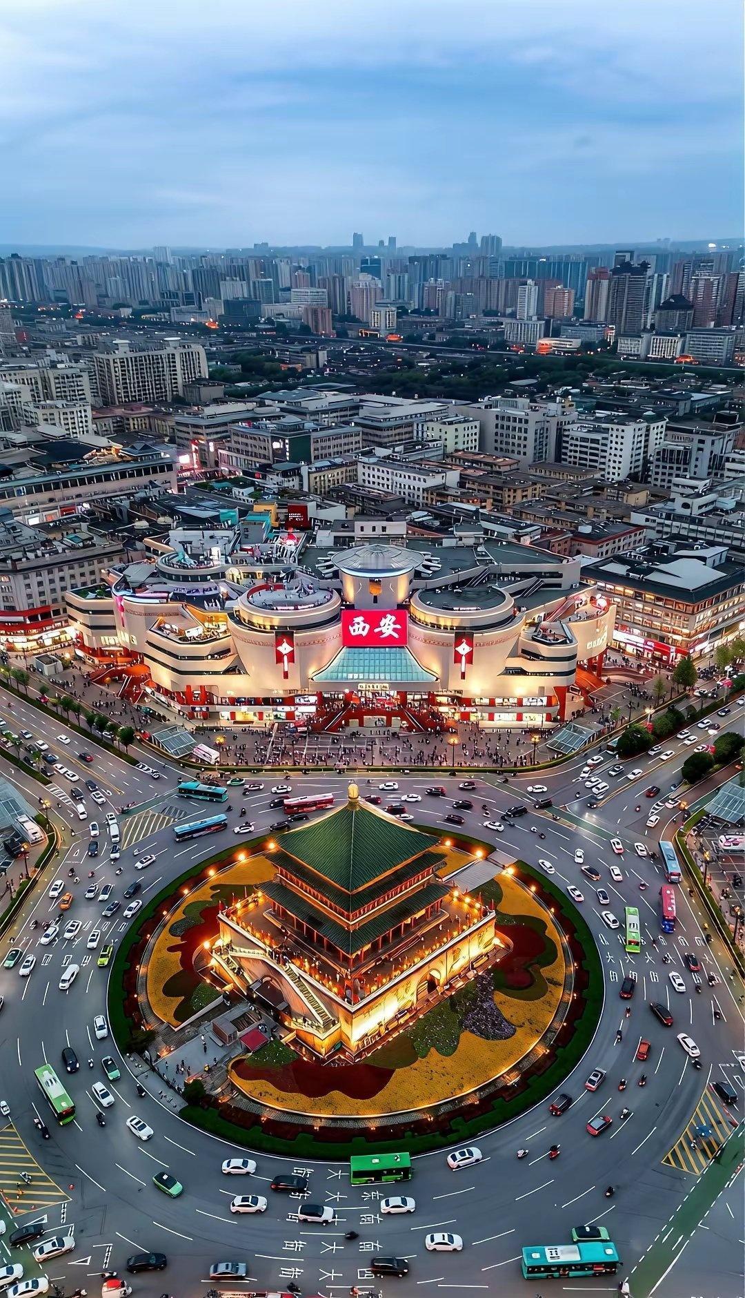 西安城市心脏——钟楼