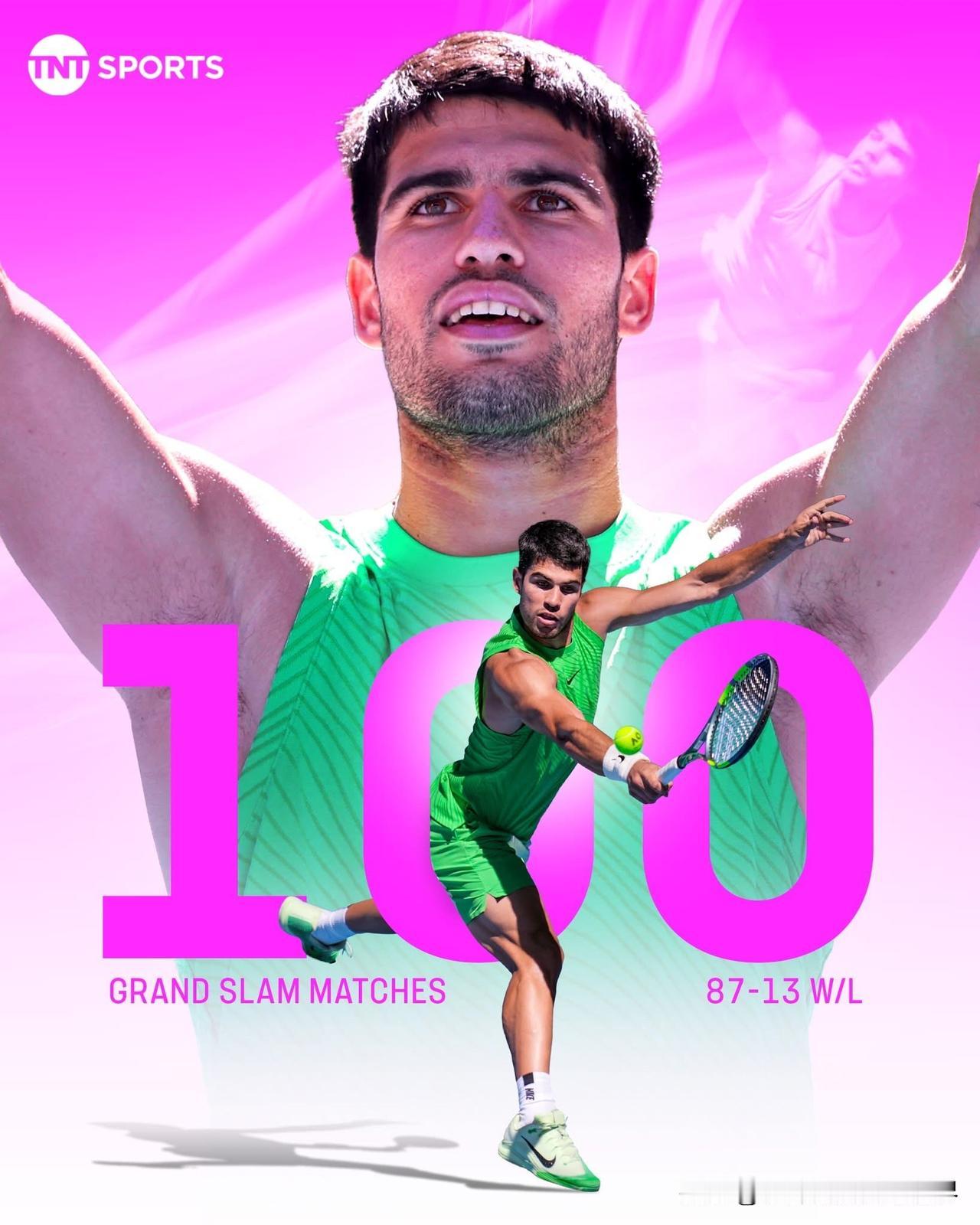 天才少年！卡洛斯·阿尔卡拉斯晋级2026年澳大利亚网球公开赛男单16强，缔造超越