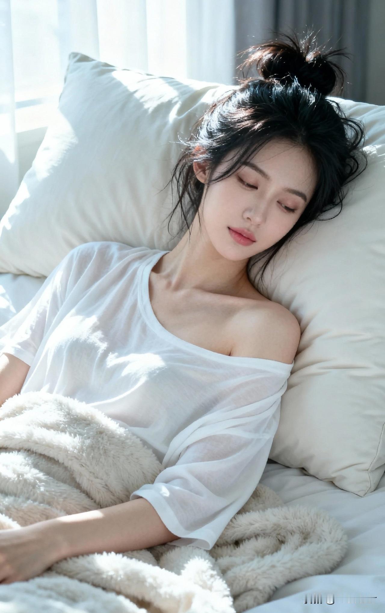 梦回花间，轻纱拂面。