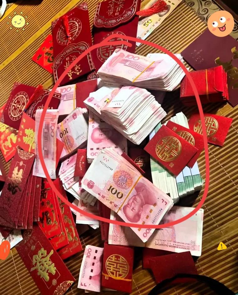 弟弟结婚办36桌酒席，每桌花1600，结果多数人只随200礼，关系好的也才5