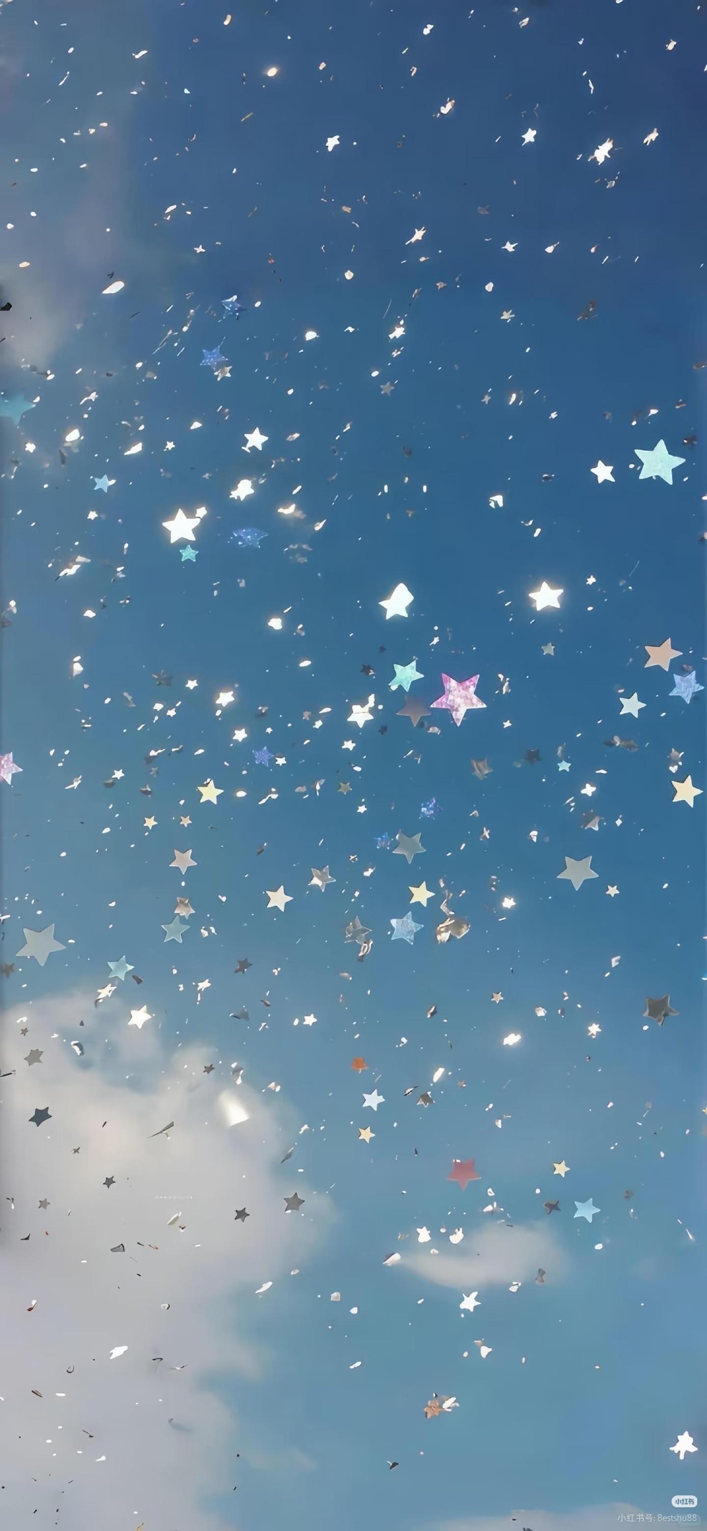 𝑺𝒉𝒂𝒓𝒆｜星星壁纸壁纸ins·ins手机壁纸简约可爱全屏无水印高