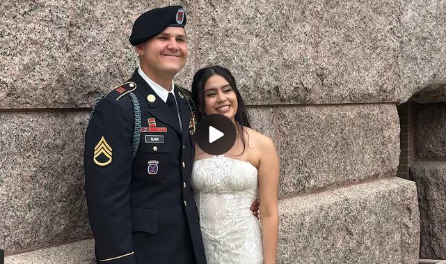 美移民官员拘留现役士兵妻子一名美国陆军上士试图阻止他的妻子被驱逐出境，此前他