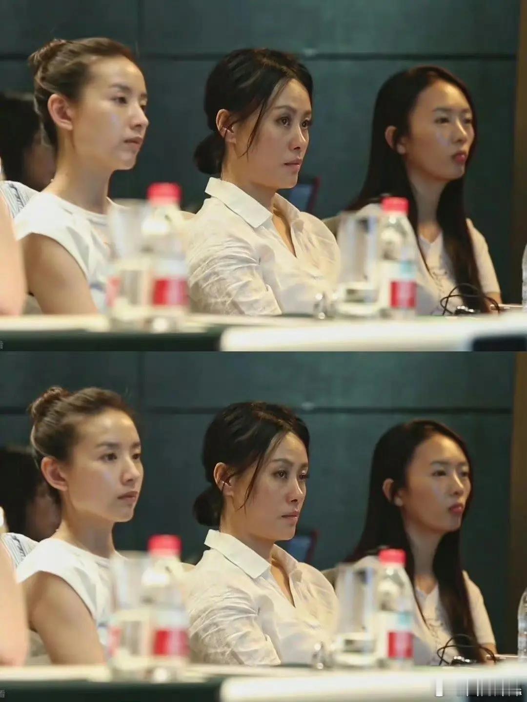 董洁这个面部平整度也太牛了，简直是天赋选手