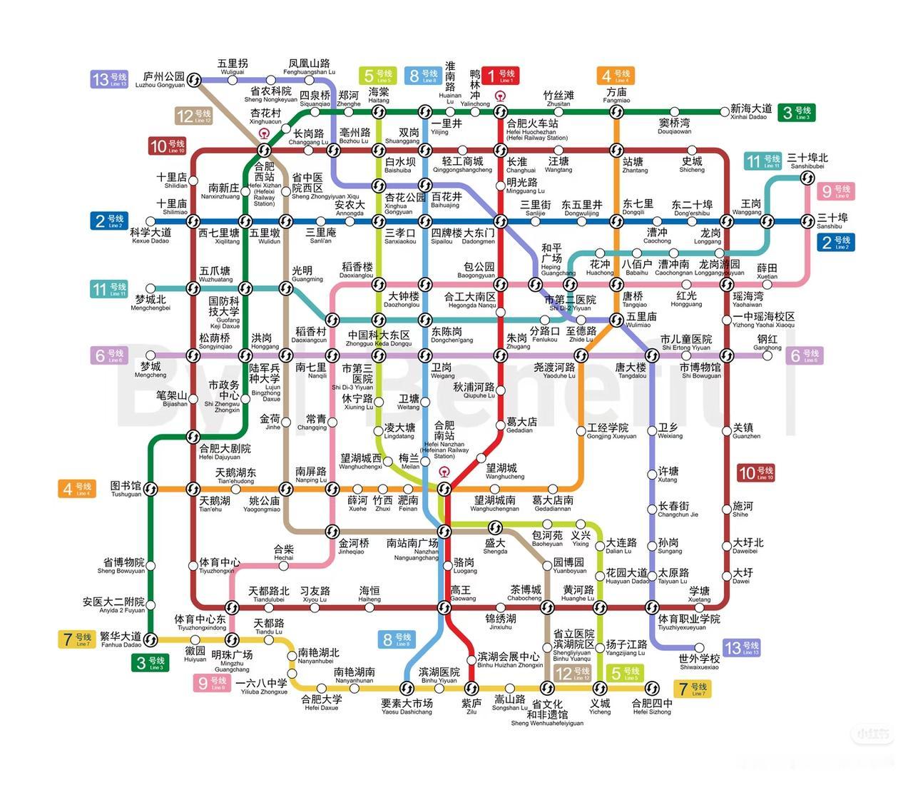 合肥规划：有没有可能未来的市中心是高新区，现在所谓的环线内10年后都是关外[偷笑
