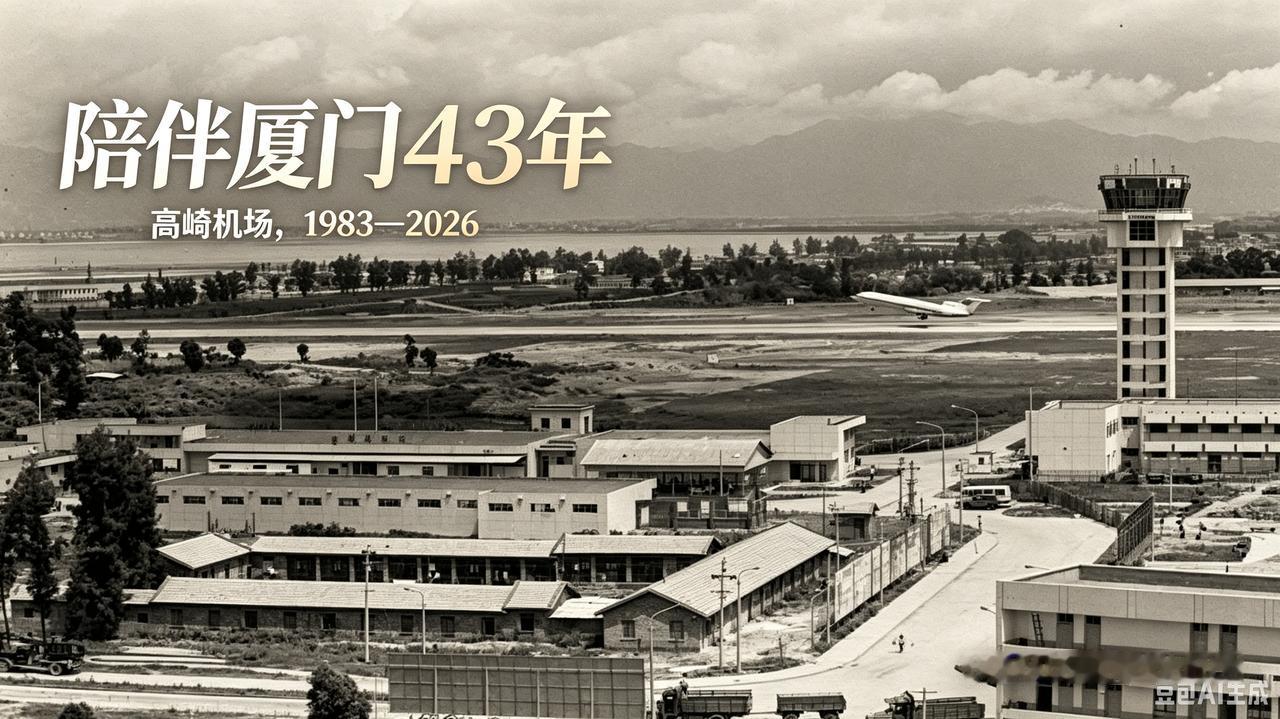 陪伴厦门43年！高崎机场年底谢幕，翔安机场接棒起飞，为厦门点赞今天刷到视频