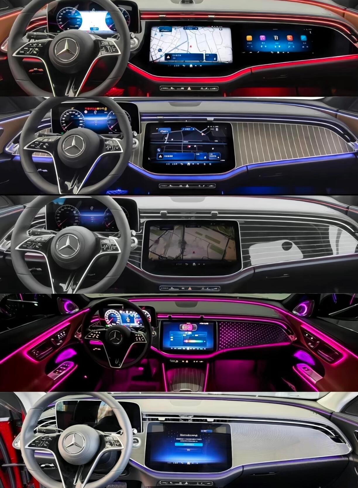 奔驰E级的内饰那一种最好看呢？奔驰E级