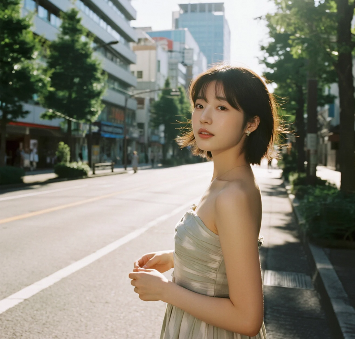 小姐姐漫步日本街头，大阪街拍美照大放送！