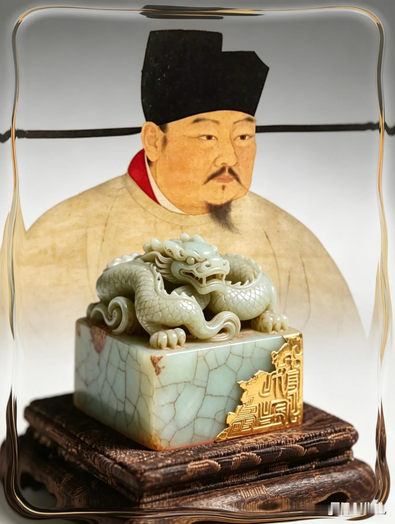 公元1098年，北宋咸阳县。一个农民在刨地时挖出了一方玉印，著名“奸臣”蔡京亲自
