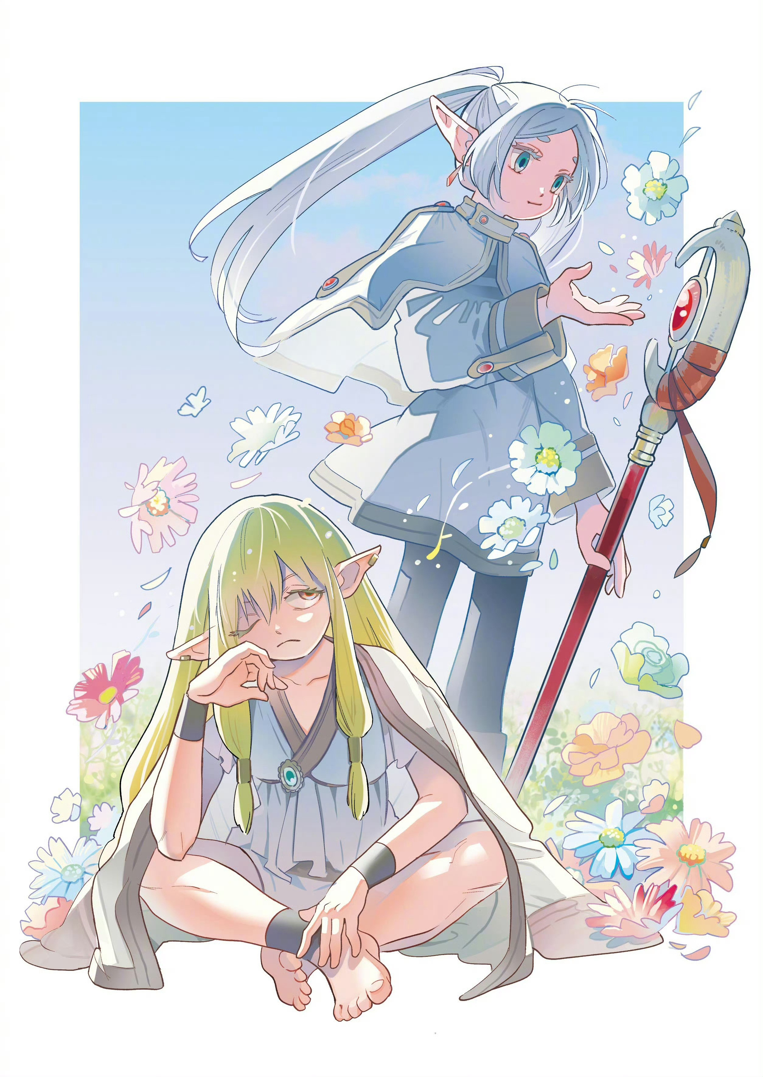 《葬送的芙莉莲》动画第二季开播贺图