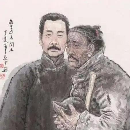 1936年，与鲁迅分别15年的闰土病逝，终年57岁。没想到20年后，闰土的孙子收