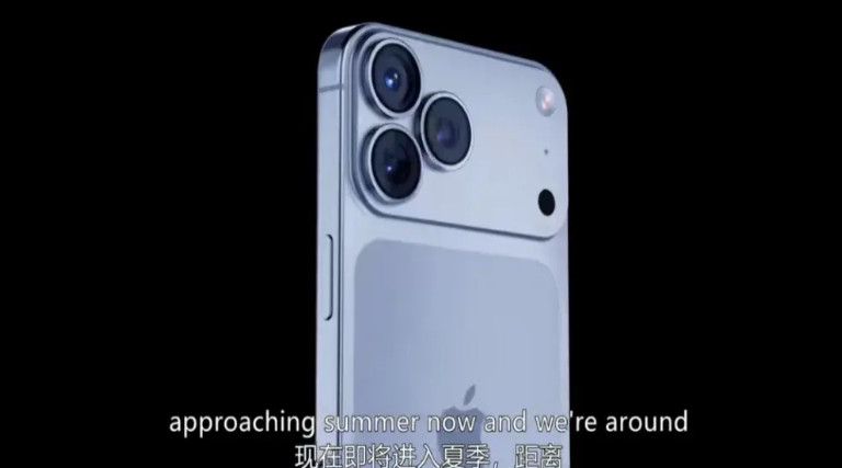 Iphone17proMax最新渲染图，第一眼看上去有种说不出来的感觉，所有的手