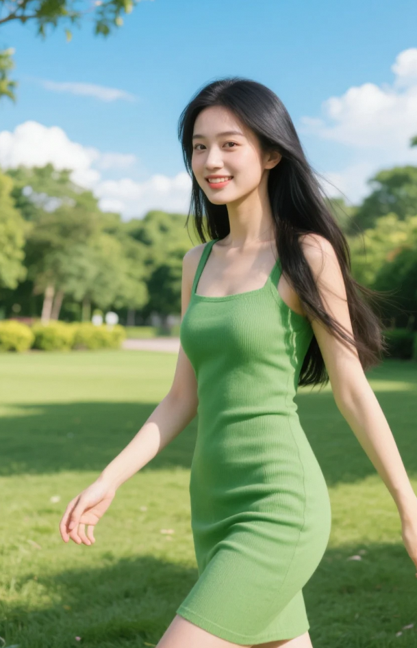 旋转时发丝飞扬，动态比静态更鲜活