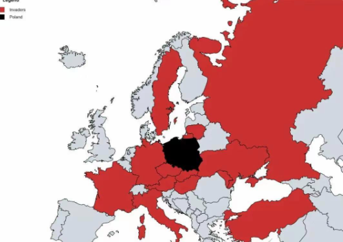 全球近200国与英国侵略：波兰的“特殊”，让人意外的历史