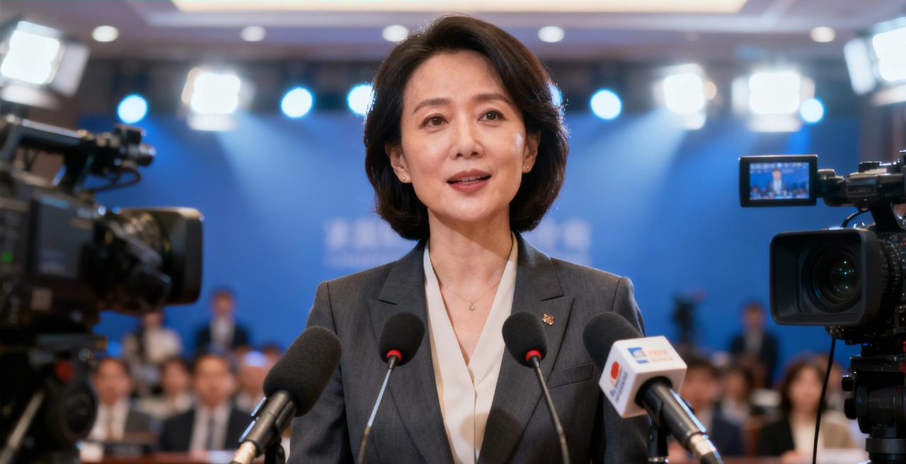 郑丽文一句话获赞，国民党新主席的智慧藏不住了没想到面对敏感提问，郑丽文的回
