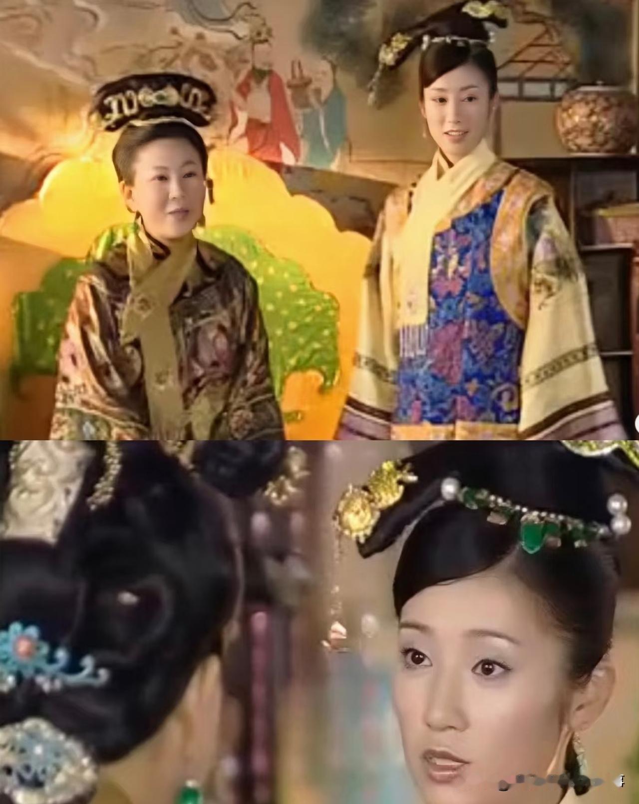 歪旗头可不是眉姐姐的首创呀！听说有个造型师给一位女演员做过类似造型，不过那造型显