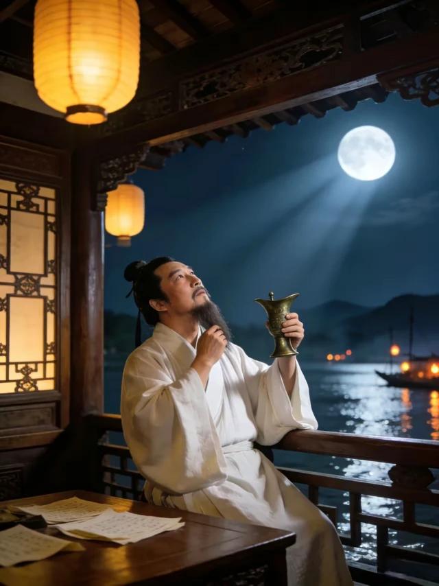 为你醉来为你傻相思之痛没人懂君若懂我心中意千里明月望长空