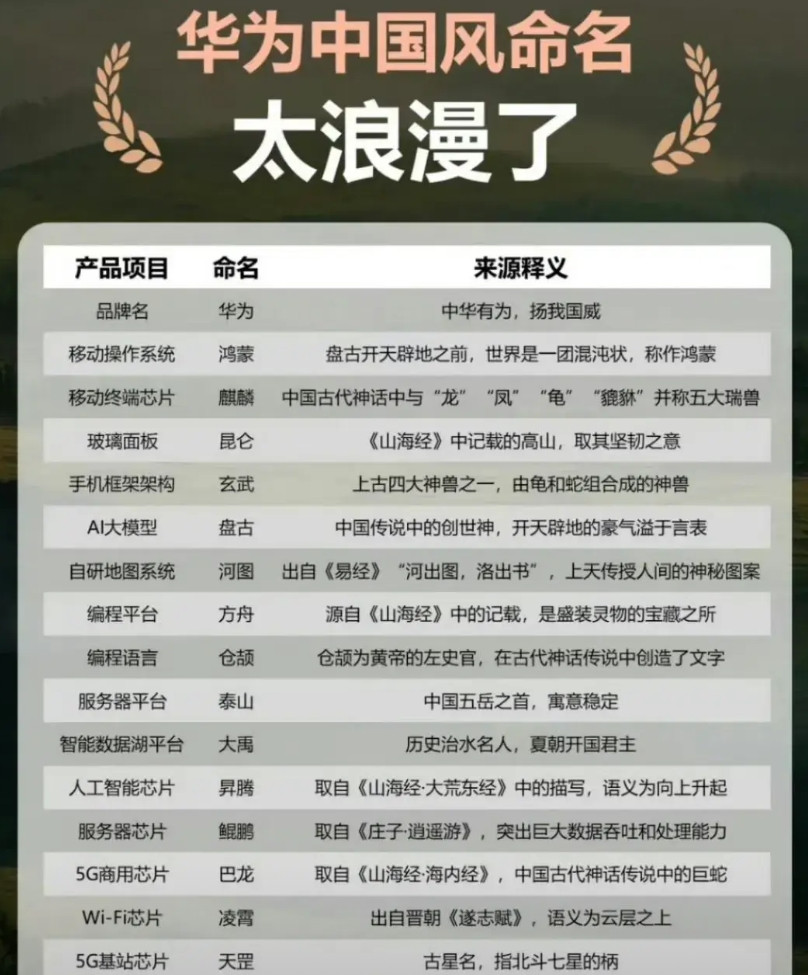 余承东真是个取名造词天才！我甚至怀疑华为设有专门取名字的部门，先不说名字取的好