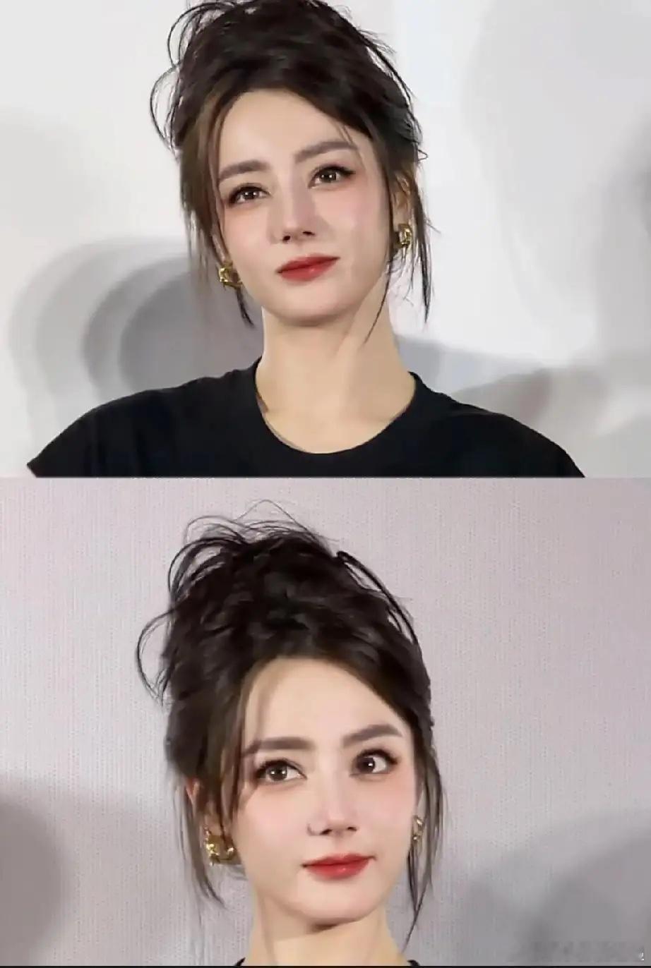 我朋友在发布会上见到了迪丽热巴，她说，如果不是亲眼所见，真的无法想象，热巴的状态