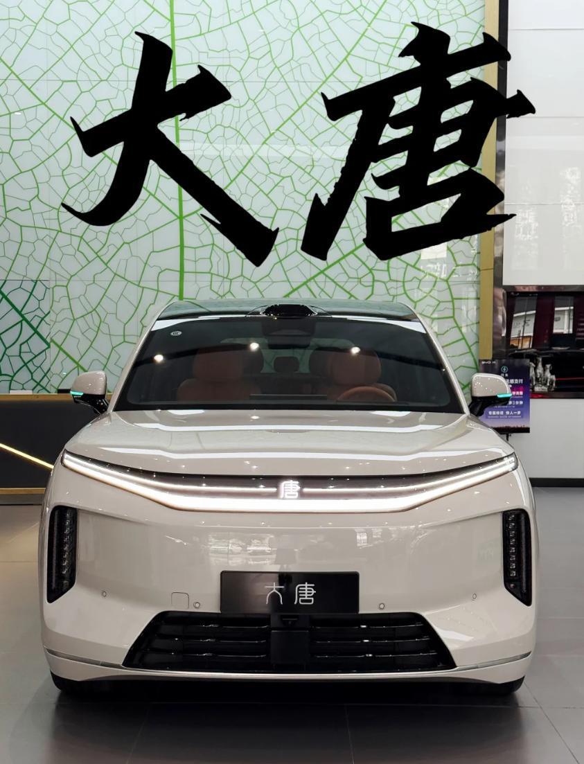 3.9秒破百的七座SUV，我媳妇说她不敢坐昨天跟媳妇聊起大唐EV四驱版3.9秒